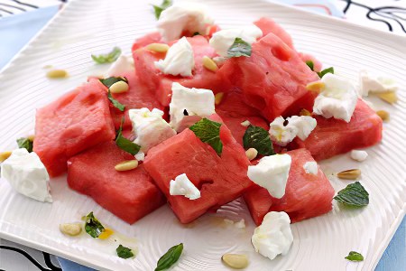Диета на арбузе и твороге Диета на арбузе и твороге