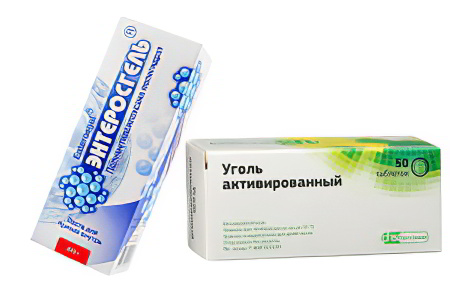 Энтеросгель или Активированный уголь Энтеросгель или Активированный уголь