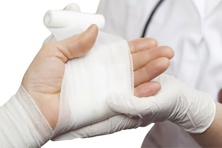 Лечение открытой гнойной раны Лечение открытой гнойной раны