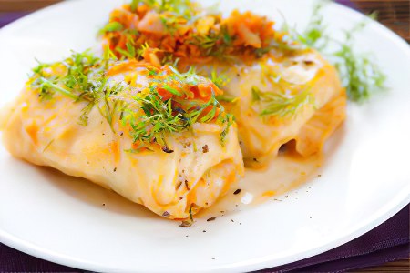 Голубцы с мясом и рисом Голубцы с мясом и рисом