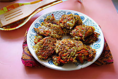 Овощные котлеты с семечками Овощные котлеты с семечками