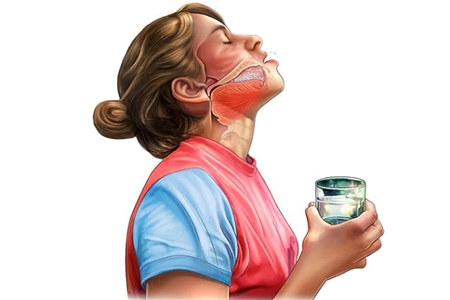 Полоскание горла Полоскание горла