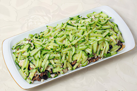 Салат из цуккини Салат из цуккини