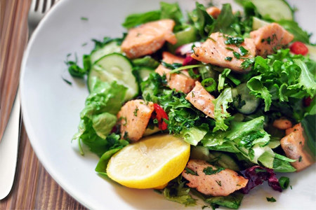 Салат с рыбой Салат с рыбой