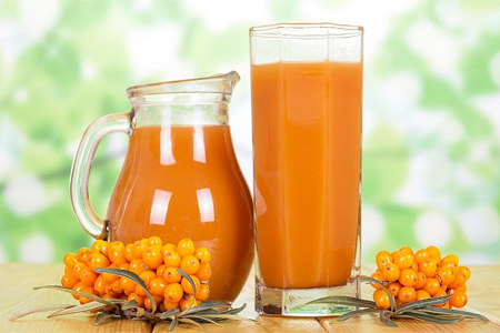 Сок из облепихи Сок из облепихи