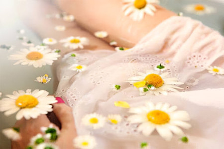 Ванны с ромашкой Ванны с ромашкой