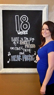 18 неделя беременности — живот 18 неделя беременности — живот