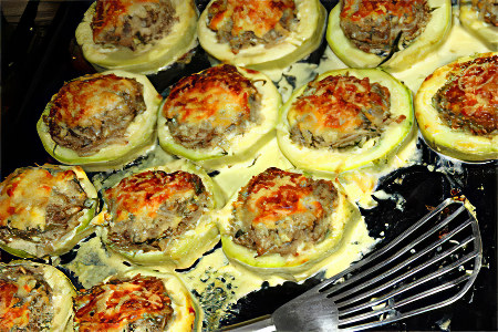 Кабачки с мясом Кабачки с мясом