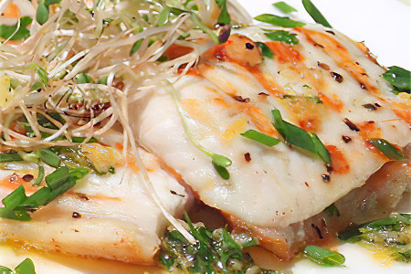 Камбала в красном вине Камбала в красном вине