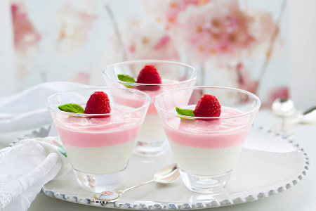 Кефирное желе Кефирное желе