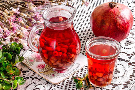 Компот из граната на зиму Компот из граната на зиму