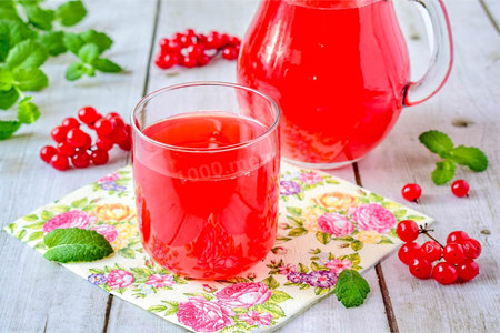 Морс из калины Морс из калины