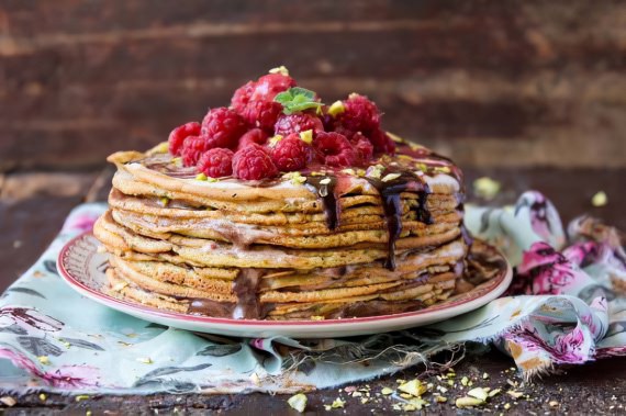 Овсяные блинчики Овсяные блинчики