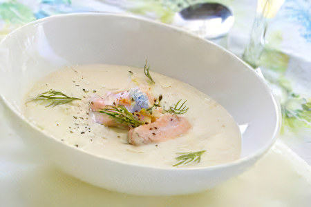 Пюрированный суп из осетрины Пюрированный суп из осетрины