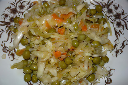 Салат с зеленым Салат с зеленым