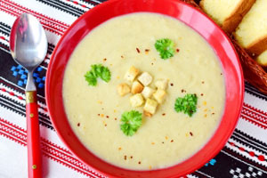 Суп с брюссельской капустой Суп с брюссельской капустой