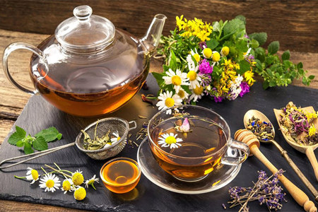 Травяной чай с мёдом Травяной чай с мёдом