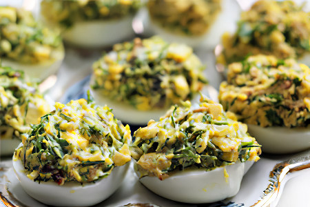 Яйца с грибами Яйца с грибами