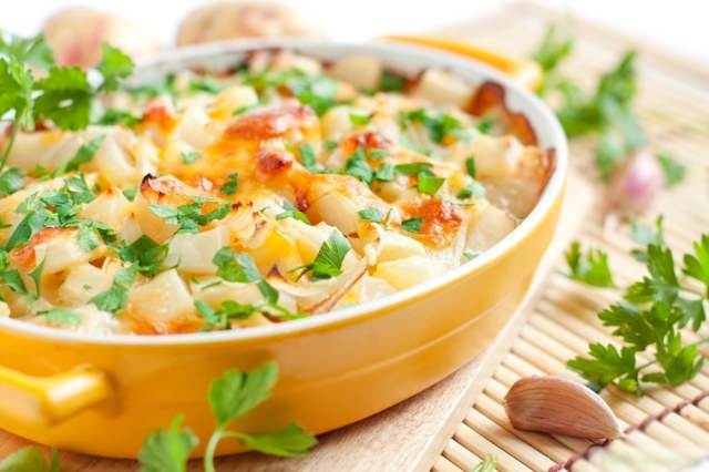 Запеканка с добавлением сныти Запеканка с добавлением сныти