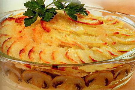 Запеканка с картошкой и грибами Запеканка с картошкой и грибами