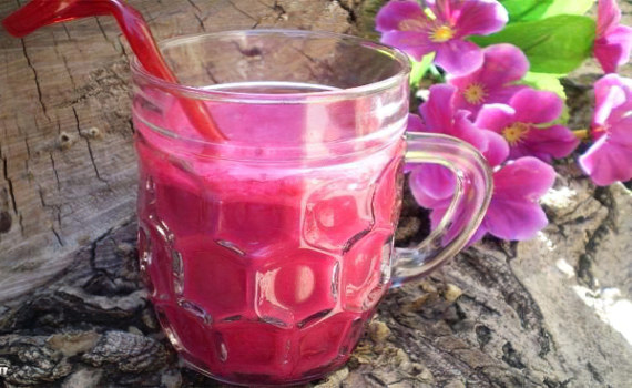 Из кефира и апельсинового сока Из кефира и апельсинового сока